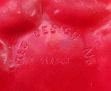Load image into Gallery viewer, Vintage 1960s ROSY RED APPLE Hard Plastic Ice Bucket - with Original Heavy Glass Liner
