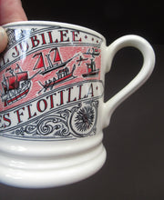 Load image into Gallery viewer, Emma Bridgewater Mug 2012. Diamond Jubilee Flotilla on the River Thames
