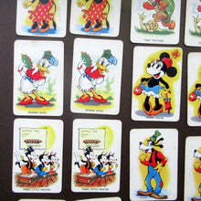 Load image into Gallery viewer, EARLY DISNEY SHUFFLED SYMPHONIES Collectable Game. Vintage Illustrated Pepys PLAYING CARDS. Issued 1939

