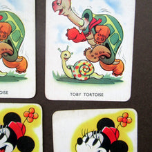 Load image into Gallery viewer, EARLY DISNEY SHUFFLED SYMPHONIES Collectable Game. Vintage Illustrated Pepys PLAYING CARDS. Issued 1939
