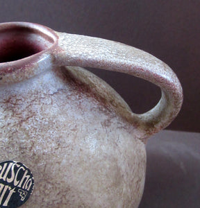 Amorphic West German Lava Glaze Single Handed Ruscha Jug. No. 352