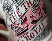 Load image into Gallery viewer, Emma Bridgewater Mug 2012. Diamond Jubilee Flotilla on the River Thames
