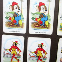 Load image into Gallery viewer, EARLY DISNEY SHUFFLED SYMPHONIES Collectable Game. Vintage Illustrated Pepys PLAYING CARDS. Issued 1939
