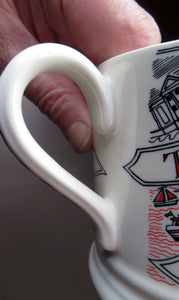 Emma Bridgewater Mug 2012. Diamond Jubilee Flotilla on the River Thames