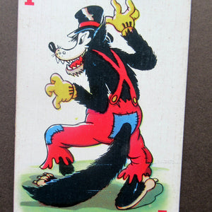 EARLY DISNEY SHUFFLED SYMPHONIES Collectable Game. Vintage Illustrated Pepys PLAYING CARDS. Issued 1939