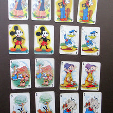 Load image into Gallery viewer, EARLY DISNEY SHUFFLED SYMPHONIES Collectable Game. Vintage Illustrated Pepys PLAYING CARDS. Issued 1939
