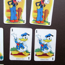 Load image into Gallery viewer, EARLY DISNEY SHUFFLED SYMPHONIES Collectable Game. Vintage Illustrated Pepys PLAYING CARDS. Issued 1939
