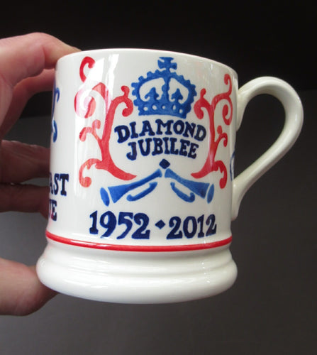 Emma Bridgewater 2012 Diamond Jubilee Half Pint Mug