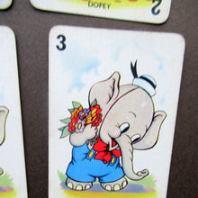Load image into Gallery viewer, EARLY DISNEY SHUFFLED SYMPHONIES Collectable Game. Vintage Illustrated Pepys PLAYING CARDS. Issued 1939
