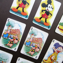 Load image into Gallery viewer, EARLY DISNEY SHUFFLED SYMPHONIES Collectable Game. Vintage Illustrated Pepys PLAYING CARDS. Issued 1939
