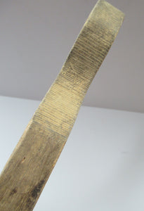 Antique Wooden Skittle Pantomime Cat Puss in Boots