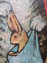 Load image into Gallery viewer, Antique Wooden Skittle Pantomime Cat Puss in Boots
