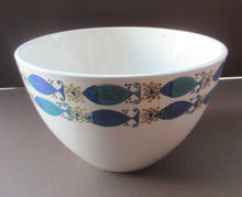 Load image into Gallery viewer, 1960s NORWEGIAN CLUPEA (Herring) Design. RARE Large Serving Bowl. Figgjo Flint, Turi Design 
