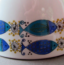 Load image into Gallery viewer, 1960s NORWEGIAN CLUPEA (Herring) Design. RARE Large Serving Bowl. Figgjo Flint, Turi Design 
