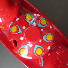 Load image into Gallery viewer, 1960s BRISTOLIA, ITALY Pottery Cruet Set. Salt and Pepper Pot, Mustard Pot on Stand
