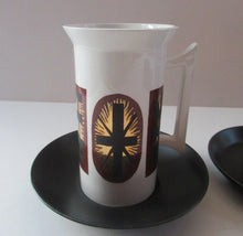 Load image into Gallery viewer, Portmeirion Gold Signs 1960s Spare Coffee Cup and Saucer
