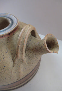 1970s Danish Studio Pottery Teapot by Jesper Packness, Denmark. Copenhagen