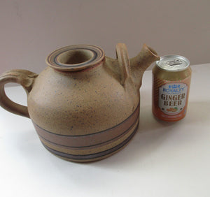 1970s Danish Studio Pottery Teapot by Jesper Packness, Denmark. Copenhagen