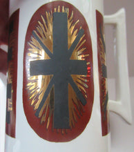 Load image into Gallery viewer, Portmeirion Gold Signs 1960s Spare Coffee Cup and Saucer
