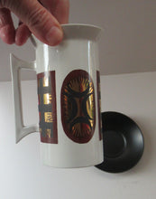Load image into Gallery viewer, Portmeirion Gold Signs 1960s Spare Coffee Cup and Saucer
