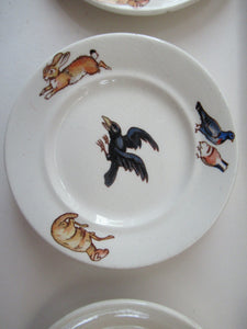 Antique German Bone China Nursery Ware. Small Job Lot