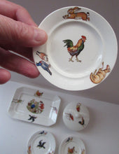 Load image into Gallery viewer, Antique German Bone China Nursery Ware. Small Job Lot
