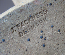 Load image into Gallery viewer, 1970s Danish Studio Pottery Teapot by Jesper Packness, Denmark. Copenhagen

