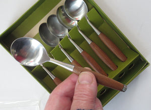 1960s SWEDISH Cutlery by Wallin Brothers. SAFIR Design