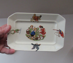 Antique German Bone China Nursery Ware. Small Job Lot