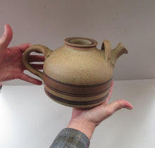 Load image into Gallery viewer, 1970s Danish Studio Pottery Teapot by Jesper Packness, Denmark. Copenhagen
