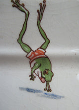 Load image into Gallery viewer, Antique German Bone China Nursery Ware. Small Job Lot. Leaping Frog

