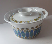 Load image into Gallery viewer, 1960s NORWEGIAN CLUPEA (Herring) Design. RARE Large Lidded Casserole Dish. Figgjo Flint, Turi Design
