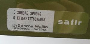 1960s SWEDISH Cutlery by Wallin Brothers. SAFIR Design