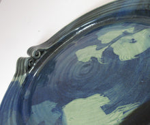 Load image into Gallery viewer, Geroge Ormerod Large Studio Pottery Platter Decoration with Fish
