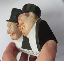 Load image into Gallery viewer, RARE Antique Porcelain Match Holder by Schafer &amp; Vater. A COUPLE OF NUTS
