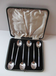 Art Deco Solid Silver 1930s Coffee Spoons