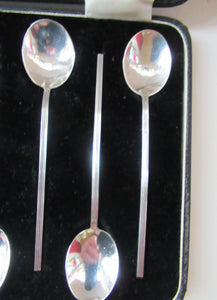 Art Deco Solid Silver 1930s Coffee Spoons