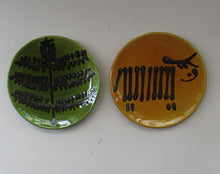 Load image into Gallery viewer, Margery Clinton Small Plate with Slipware Tree Pattern
