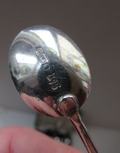 Art Deco Solid Silver 1930s Coffee Spoons