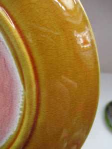 Margery Clinton Small Plate with Slipware Highland Cow Pattern