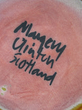 Load image into Gallery viewer, Margery Clinton Small Plate with Slipware Highland Cow Pattern

