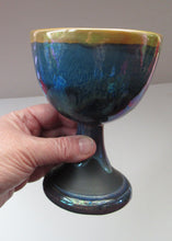 Load image into Gallery viewer, 1980s Margery Clinto Lustre Glaze Goblet Scottish Studio Pottery
