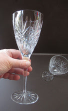 Load image into Gallery viewer, Six Large Edinburgh Crystal Large White Wine Glasses 
