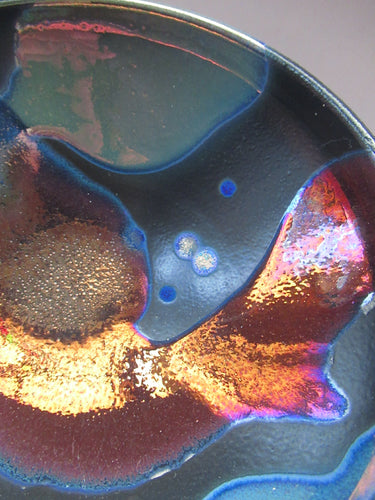 1980s Margery Clinton Lustre Glaze Bowl Scottish Studio Pottery