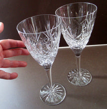 Load image into Gallery viewer, Six Large Edinburgh Crystal Large White Wine Glasses 
