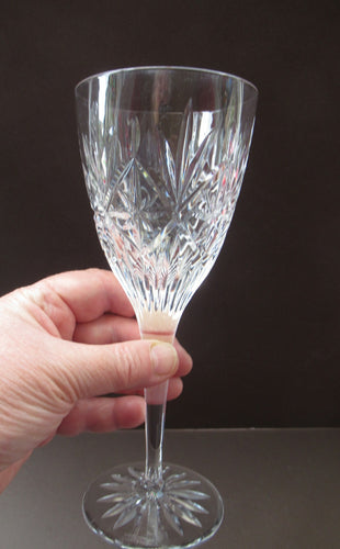 Vintage Edinburgh Crystal SINGLE SPARE Large White Wine Glass
