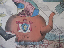 Load image into Gallery viewer, 1820s Original Georgian Satirical Print. Robert Seymour Shortshanks LOCOMOTION 
