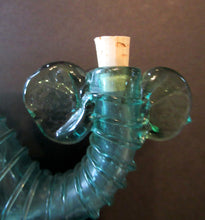 Load image into Gallery viewer, VICTORIAN GLASS Bottle or Flask in the Shape of a Fish
