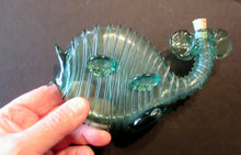 Load image into Gallery viewer, VICTORIAN GLASS Bottle or Flask in the Shape of a Fish
