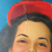 Load image into Gallery viewer, AMERICAN Original 1950s Truck Poster: FEDERAL TRUCKS. Featuring Glamour Girl in her Tennis Outfit
